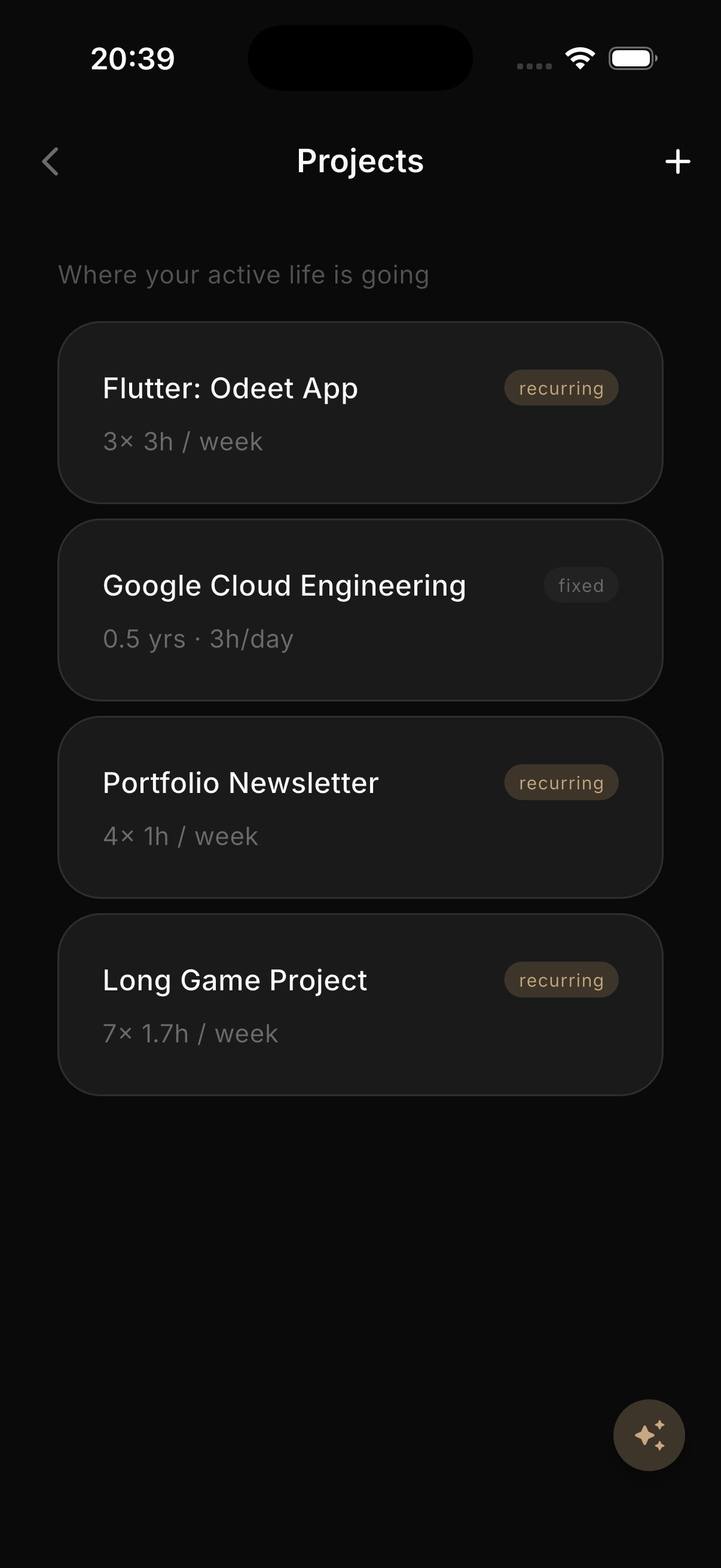 LongGame — Projects